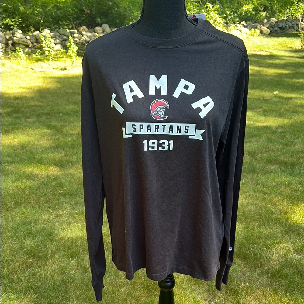 Champion Black Long Sleeve Tee Casual Athletic Style Women’s XL